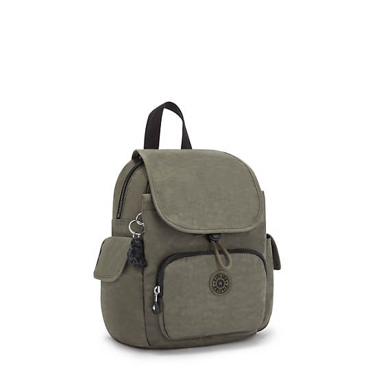 Kipling City Pack Mini Ryggsäck Gröna | SE 1729AH